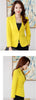 Spring Autumn Women Suit Jacket Korean Slim Short Casual Blazers Female Temperament Solid Color Suit Top