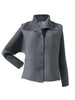 Short Jacket For Women Spring Casual Temperament Loose Large Lapel Single Breasted Pleated Coat 2DA8011