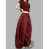 American Streetwear Jogging Cargo Pants Women High Waist Side Straps Loose Punk Wide Leg Trousers Hip Hop Parachute Pant