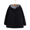 Oversized 7XL Cotton Jacket For Women's Autumn Winter Loose Casual Hooded Coat Female Thicken Cotton-padded Parkas Overcoat