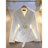 Autumn Women Blazer Long Sleeved Office Casual Elegant Suit Jacket Lady Slim Work Female Blazers Outerwear