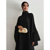 Middle Eastern Abaya Women Elegant Abayas Loose Pageant Dress Full Sleeve Evening Kaftans JilbabsIslamic Traditional Clothing