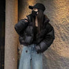 Women's Jacket Korean Version Stand Collar Short Cotton-padded Jacket Thickening Warm Parkas Winter Jackets for Women Coat