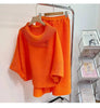 2 Pieces Sets For Women Beading Loose Shirts With Wide Leg Pants Female Elegant Clothing Spring Autumn 2DB2230