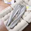 Sports Leisure Set Women's Zipper Solid Coat Women's Autumn/Winter Korean Edition Student Plush Thickened Hoodie Set