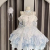 Lovely Kawaii Slash Neck Slim Lolita Dress Women Sweet Design Bow Off Shoulder Sling Dresses Elegant Cute Pretty Clothing
