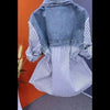 Splicing Denim Jacket Women Spring Autumn Korean Denim Shirt Ladies Tops Casual Jean Coat Female Windbreaker