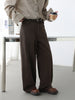 Women Pants Solid High Waist Loose Retro Cotton Wide Leg Denim Jeans Female Trousers for Woman Spring Autumn