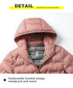Winter Warm Down Jacket Women Hiking Camping Climbing Trekking Graphene Lining Coat Duck Down Lightweight Padding Jackets