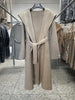 Hooded Double-sided Wool Cashmere Coat for Women Winter Medium Long Autumn/winter Korean Woolen Coat Women Large Size