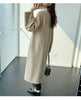 101801 Women Coat Winter Women's Jacket 10% Cashmere 90% Wool Classic Camel Wool Coat