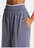 Sport Trousers Women Loose Casual Wide-leg Trousers with Pockets Gym High Waist Fitness Running Yoga Pants