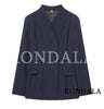 Commute Minimalist Blazer Women High Street Slim Blazer Spring Holiday Gathering Chic Blazer for Female