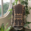 Beaded V-neck Blazers for Women Streetwear Suit Jacket Coat Outerwear Female Clothing