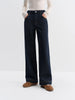 Straight High Waist Jeans for Women Winter Solid Simple All-match Long and Short Versatile Pants Korean Style