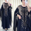 Abayas For Women Dubai Chiffon Boubou Muslim Dress Caftan Marocain Wedding Party Occasions Djellaba Femme