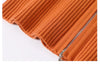 Zipper Short Knitted Cardigan Sweater Women's Spring Autumn Korean Versatile Coat Top Turn-Down Sweater Solid