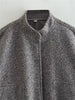 Woman Loose Gray Warm Baseball Jacket Autumn Casual Oversized Bomber Jacket Girls Vintage Thick Warm Outwear