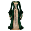 5XL women velvet evening dress indian medieval victorian dress custom designed victoria cosplay retro fancy dress long fa