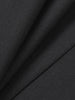 Women Black Organza Ruffles Big Size Blazer Lapel Long Sleeve Loose Fit Jacket Spring Autumn 1DE392101