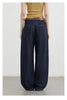 Women's Jeans Loose Casual High Waist Split Female Wide Leg Denim Pants Spring Autumn