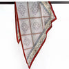 1pc Printed Triangular Scarf Bandanas Women's Elegant Niche All-Matching Scarf Jeans Belt