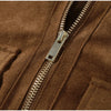 Women's Cropped Bomber Jacket Stand Collar Zipper Patch Pocket Rib Trim Long Sleeve Short Coat Vintage Autumn Casual Outfit