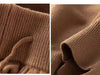 Women 100% Wool Pants Autumn and Winter Soft Comfortable High-Waist Knitted Thicken Pants Female Thin pants Casual Trousers