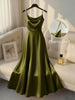 Pearl Strap Satin Slip Retro Dress Women's Elegant Solid Color Dress Strap Handmade Beaded Waist Collection Satin Gilded Dresses