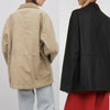 Old Money Aesthetic Jackets in Cotton Coats with Pockets Design Women Corduroy Collar Jacket
