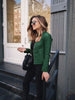 Vintage Women PU Leather Bomber Jacket Casual Autumn Winter Zipper Windbreaker Streetwear Female Blazer Y2K Clothes