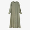 AS SS26 light satin ball buttons dress lightweight comfortable fabric dressy woman clothes