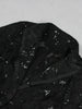 High Street Designer Runway Suit Set Women's Single Button Guipure Lace Blazer Flare Pants Set