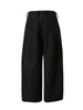 Winter Thick Warm Pants For Women High Waist Pleated Wide Leg Trousers Office Lady Clothes Minimalism 26C967
