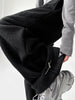 Polar Fleece Wide Leg Trousers for Women Oversize Style Loose Winter Thick Warm Sweatpants Y2K Vintage Thermal Pants