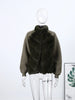 Street Faux Fur Patchwork Jacket Women Design Sense Long Sleeves Casual Female Coat Autumn Winter Lady Streetwear