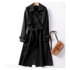 Women's High-quality Temperament Commuting Loose Casual Korean Style Coat Over the Knee Women's Coat