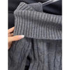 Gray Off Shoulder Bow Knit Sweater Dress Women Harajuku Vintage Slim Fit Hip Hugging Mini Dress Autumn Winter Casual Clothes