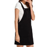 Women's Suspender Skirt Corduroy Spring and Autumn Pocket Strap Adjustable Casual Strap Short Dress