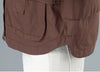 Single-breasted Solid Color Jackets Tops Female Spring All-match Loose Casual Long Sleeve Pockets Coats Women's Clothing