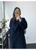 101801 Women Coat Winter Women's Jacket 10% Cashmere 90% Wool Classic Camel Wool Coat