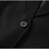 Autumn Spring Solid Lapel Blazer Jacket For Women Long Sleeve Single Breasted Suit Coats Female Street Chic Outerwear