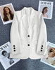 Elegant Office Lady Blazers for Women Long Sleeve Single Button Blazer Coats Female Top Suit Jackets Outerwears