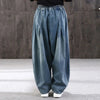 High waisted Oversized Loose Jeans Women's Streetwear Spring and Autumn Art Retro Casual Denim Lantern Pants Female