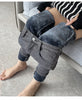 Skinny Women's Warm Jeans Winter Thicken Fleece Stretch High Waist Pencil Pants Korean Black Blue Gray Velvet Leggings