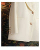 Women's Single Breasted Blazer Autumn Chic Casual Back Slit Design Niche Famale Suit Coat 2DB4253