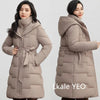 Women's Down Cotton Jacket Korean Version Versatile Lady Cotton Padded Outerwear Slim Temperament Ladies Winter Parka Coat