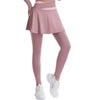 Women's Sports Pants Outdoor Yoga Culottes Tennis Gym Training Running Trousers Dance Fitness Leggings Pleated Skirt S M L XL