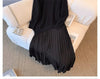 Women Loose Irregular Knit Maxi Dress Autumn Winter Ladies Splicing Together Vestidos Female Fake Two Pieces Long Dresses