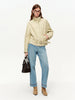 Korean Style Relaxed Motorcycle Leather Jacket Spring Casual Short Jacket for Women Sweet Cool Retro Solid